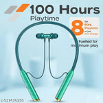 Neckband Bluetooth Headphones | BT-235V4 High Bass Neckband With Metal Look | Bluetooth Headphone | blutube headphone | High Bass Neckband | Good Mic Quality