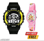 New Styilsh Kids Watch Combo