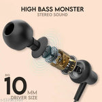 AR-Hiker Bluetooth Neckband | 40 Hrs Playtime | Dual Pairing | Stylish In-Ear Headset (Black)Sk