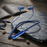 BT-Transparent Neckband Bluetooth Earphones (Purple) Exclusive Transparent Design | 72 Hours Playtime | HD Sound & Deep Bass | Type-C Fast Charging