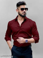 men formal shirts - GREEN