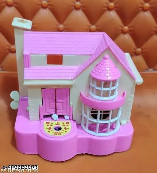 Kian  Best Quality New Model Puppy House Piggy Bank  Coin Bank  Indoor|Outdoor Dog House Piggy Bank for 2 & 3+ Years Kids Boys & Girls Coin Bank  (Pink)