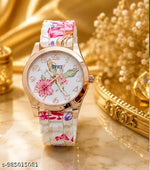 Ronical  Analog White Dial Watch With Heart Shape Rosegold Bracelet Combo For Womens And Girls Pack Of 2 Analog Watch