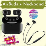BT-Transparent Neckband Bluetooth Earphones (Purple) Exclusive Transparent Design | 72 Hours Playtime | HD Sound & Deep Bass | Type-C Fast Charging
