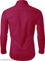 ZOMBOMSTAR Men's Cotton Regular Fit Casual Shirt