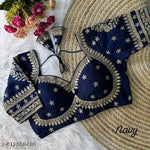 Trending New Embroidery Work Blouse For Wedding