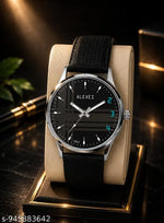 Day & Date Function Watch With Black Coated Dial, Stainless Steel Chain Analog Watch - For MenDay & Date Function Watch With Black Coated Dial, Stainless Steel Chain Analog Watch - For Men