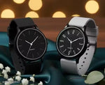 LIMESTONE Classic Men Black Silicon Analog Watch