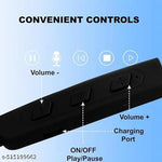 Wireless Bluetooth B-235 Neckband with Mic Powerful Stereo Sound Quality Bluetooth Headset (Black, True Wireless)