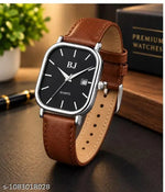Swisstyle Men Synthetic Round Dial Brown Analog Watch