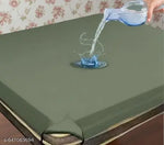 QUICK SLEEP Mattress protector waterproof waterproof bedsheet (72*75) mattress protector waterproof (grey) it really cares about your mattresses