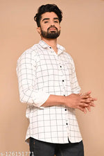 Men's Cotton Lining Checks Shirt