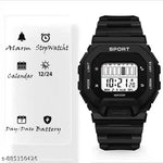 Attractive Black Sports Watch For Men