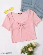 Stylish Deep neck crop for women