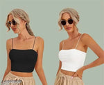 embroidary crop top with cross