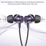 SIGNATIZE Neckband Bluetooth Headphones with 20+ Hours Playtime with 10mm Drivers, Rich Music Experience, BT 5.3v, Type C Fast Charging, Neckband Earphones & IPX4 Water Resistant