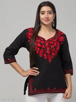 Kashmiri kurti/short kurti/kashmiri top/short top for women/girls