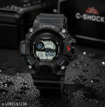 White Dial Multi-Functional Automatic Waterproof synthetic Green Strap Sport Digital Watch - For Boys