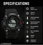 Attractive Black Sports Watch For Men