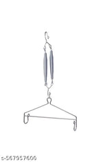 MINIKIDZ Baby Infant jhula Swing Cradle Stainless Steel Baby Cradle Spring hanging spring  (Silver)