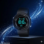 HA-LA Lapgo HL-2022 New Trending Full Black Ring Black Round Waterproof Gym Fitness Freek  HL-2022-DTL-BLK Digital Watch - For Men Sports watch