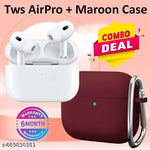 TWS Earbuds, True Wireless Bluetooth Headphone, TWS earphone, bluetooth headset, 36 Hrs Playtime, 10mm HD Drivers, Best Quality Wireless Bluetooth Headphones & Earphones, Touch Control, Sweat Proof (Pink)