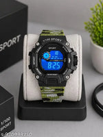 Motugaju Digital Watch Shockproof Automatic Army Red Blue Color Strap Waterproof Digital Sports Combo Watch for Men Kids Watch for Boys Watch for Men Pack of 2