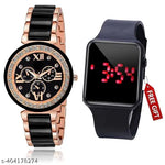 twinkling bueatiful braclate type combo watches for girls and women ( 3 pic )