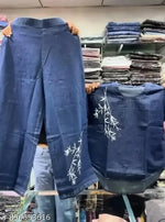 Women's stylish CO-RD SET with embroidery top and bottom wear