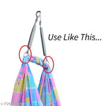 MINIKIDZ Baby Infant jhula Swing Cradle Stainless Steel Baby Cradle Spring hanging spring  (Silver)