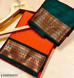 Special Paithani Silk Saree for Women/Ladies to Wear on Occasions Wedding/Party