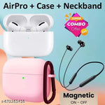 TWS Earbuds, True Wireless Bluetooth Headphone, TWS earphone, bluetooth headset, 36 Hrs Playtime, 10mm HD Drivers, Best Quality Wireless Bluetooth Headphones & Earphones, Touch Control, Sweat Proof (Pink)