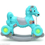 Baby Horse Rider And Rocker Toy For Kids Multicolor