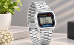 Trending Silver Colour Square Dial Digital Watch for Womens n Mens