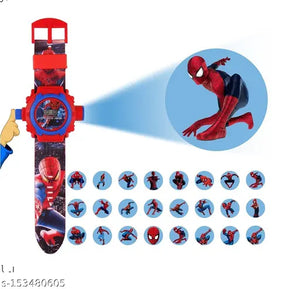 SUPER HERO, CARTOON CHARECTOR, ANGREE BIRD AVENGERS,DOAREAMON,BARBIE DOLL,BENTEN ,ME2, 24 IMAGE PROJECTOR , TOYS CUM DIGITAL WATCH FOR KIDS,BOYS&GIRLS.