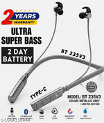 BT prime neckband wireless bluetooth headphones.
