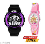 New Styilsh Kids Watch Combo