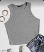 Jagsons  Womens & Girls Summer Graphic Printed Tank Top