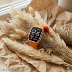 Black + Neavy blue 2qty ultra combo digital watch men & women