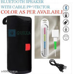 Wireless Portable Bluetooth Speaker with RGB Lights & 6H Playtime – Stereo Sound & Fast Charging