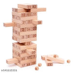 Premium Quality Wooden Ludo + Chess 2 in 1 Board Game With One Set OF Ludo Coins + Dice & Chess Man - For All Ages