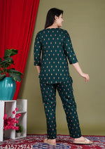 Trendy Fashionable Women Top & Bottom Sets