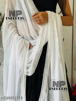 white super four side kaju lace
