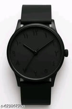 men black stylish paidu PU belt watch