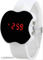 Flipstar New Generation White Apple Shape Watch for Kids (Boys and Girls) Digital Watch - for Boys