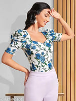 Corian Stylish Top Half Sleeve For Woman