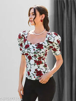 Corian Stylish Top Half Sleeve For Woman
