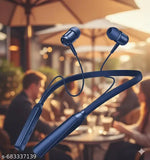 Bluetooth Neckband NB-111 Boom Bass Sound | Neckband Metal Design Type-C Fast Charge 8 Hour Playtime
