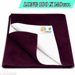 BABY RUBBER SHEET BABY BED PROTECTOR MAT | 90 X 100 CM ( C0LOUR - PINK) WATERPOROOF SHEET | PACK OF 1 SHEET