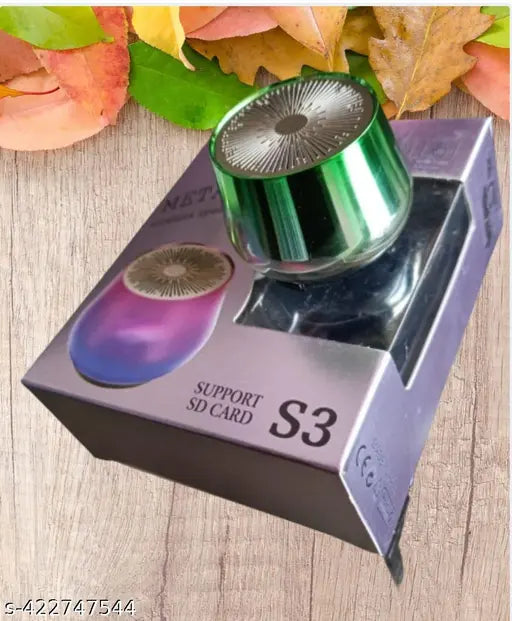 MLA VA WORLD S3 (PORTABLE BLUETOOTH MINI SPEAKER) Dynamic Metal Sound with High Bass 5 W Bluetooth Speaker  (Multicolor, Stereo Channel)